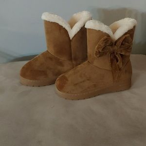 Suede booties